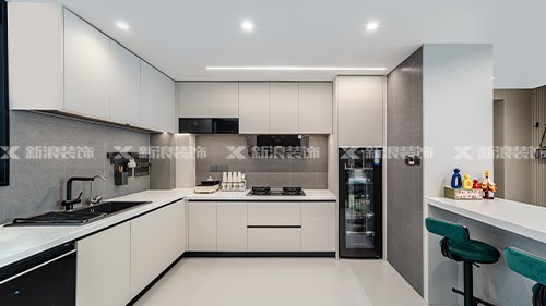 中西廚一體通透大廚房設計|長沙全屋整裝